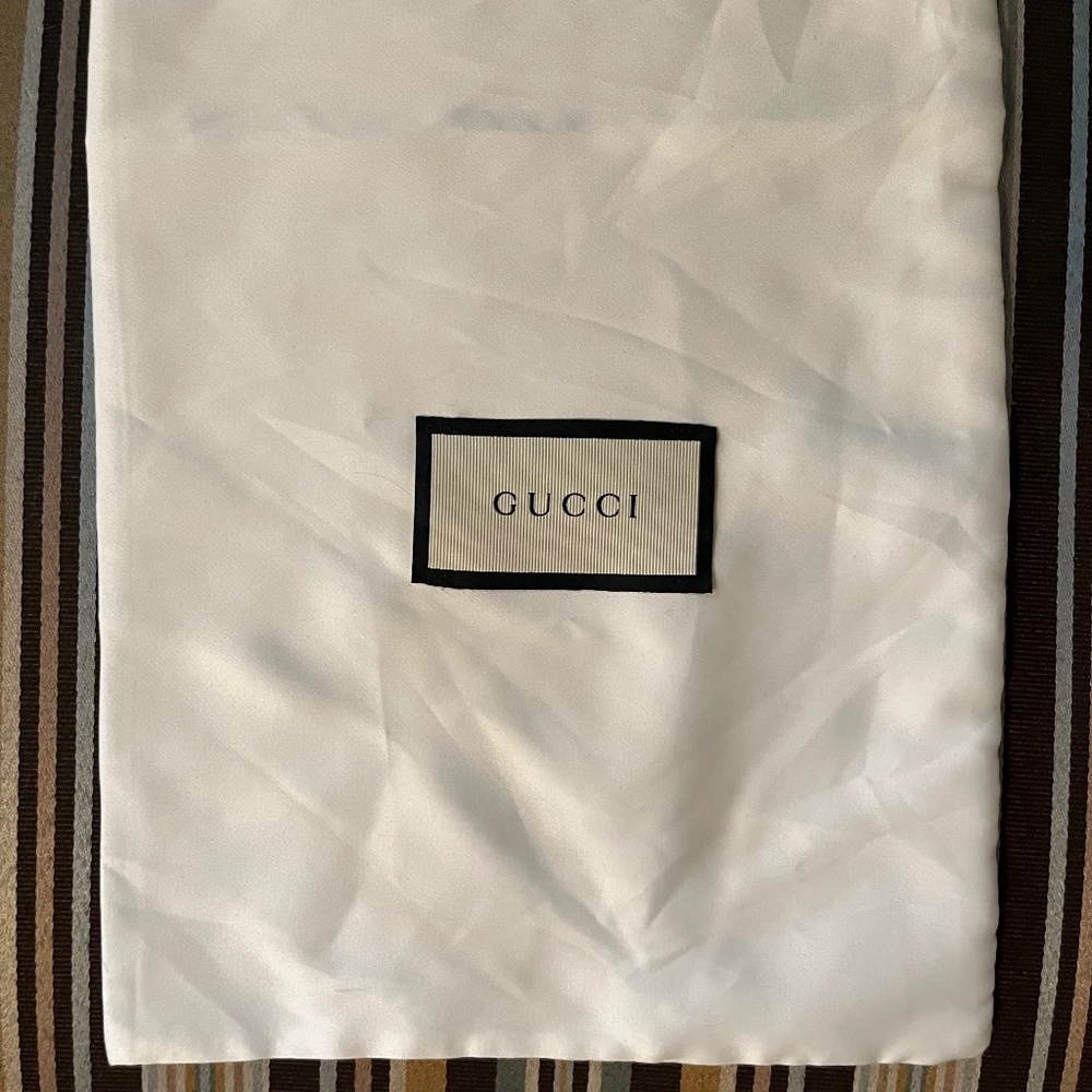 Gucci Dust Bag, Satin (8”x17.5”)